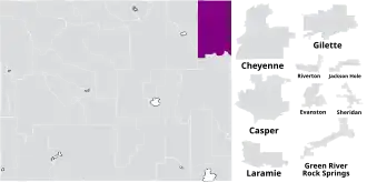 Map of the district