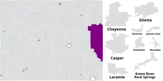 Map of the district