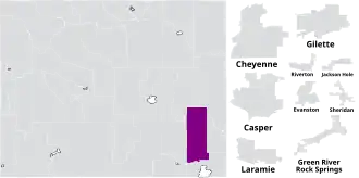 Map of the district