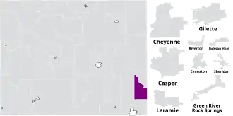 Map of the district