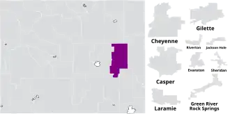 Map of the district