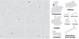 Map of the district