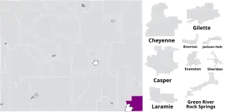 Map of the district