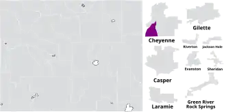 Map of the district