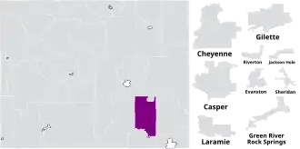 Map of the district