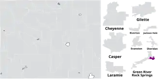 Map of the district