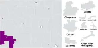 Map of the district