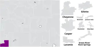 Map of the district