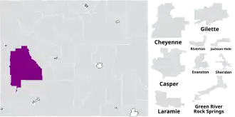 Map of the district