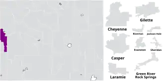 Map of the district