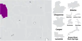 Map of the district