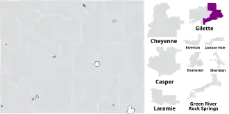 Map of the district