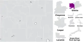 Map of the district