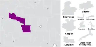 Map of the district