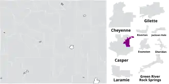 Map of the district