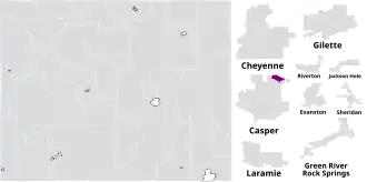 Map of the district