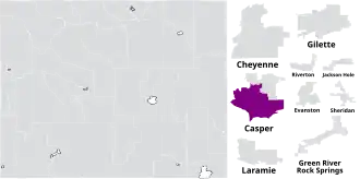 Map of the district