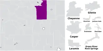 Map of the district