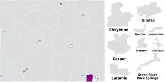 Map of the district