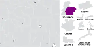 Map of the district