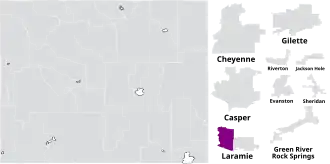 Map of the district