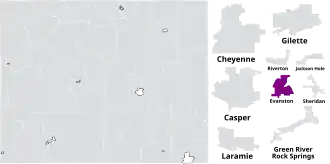 Map of the district