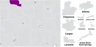 Map of the district