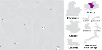 Map of the district