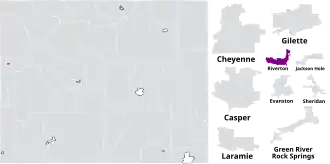 Map of the district