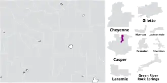 Map of the district