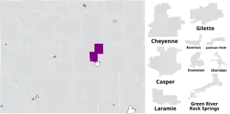 Map of the district