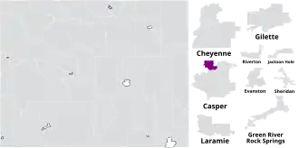 Map of the district
