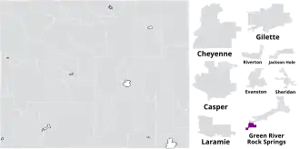 Map of the district