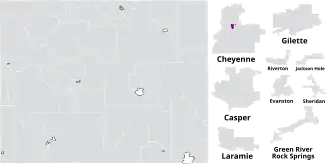 Map of the district