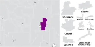 Map of the district