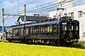 Refurbished Wakayama Electric Railway set 2276 on the Kishigawa Line in September 2023