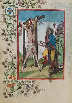 The Martyrdom of Erasmus of Formiae.