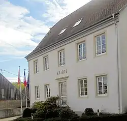 The town hall in Walheim