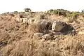 Wall structure at Lavnin