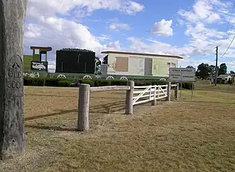 Border "gates" at Wallangarra