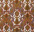 Soffit of arch, the Alhambra, Spain