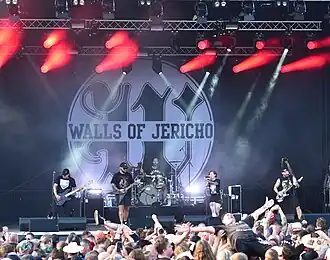 Walls of Jericho at Reload Festival 2024