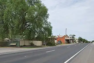 The Mallee Highway at Walpeup