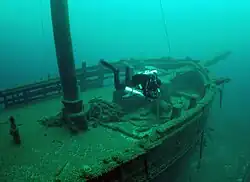 Walter B. Allen (canaller) Shipwreck