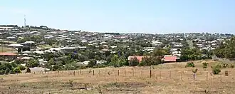 Looking north to Wandana Heights from Pigdons Road, Highton