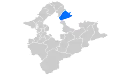 Location of Wanli in New Taipei City