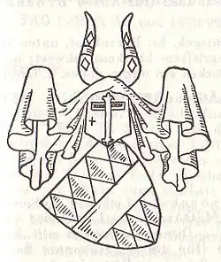 Coat of Arms of the german family Bronsart von Schellendorff