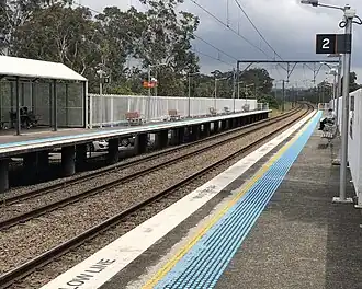 Warnervale railway station