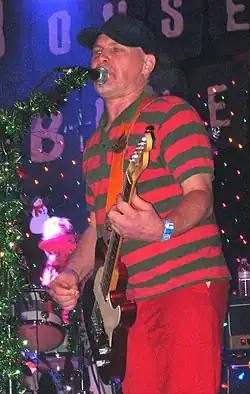 Fitzgerald with The Vandals on December 21, 2012
