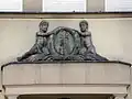 3 Elsterska Street: Decorative cartouche